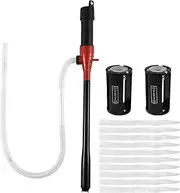 DJAPWPX Electric Siphon Pump, Versatile Portable Fuel Transfer Pump, Time Saving Gasoline Transfer Pump, Detachable Gas Can Pump for Gasoline