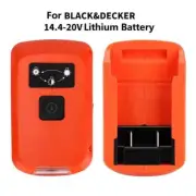 Adapter Charger For Black&Decker Work Light 12V DC Port 14.4-20v Li-Ion Battery