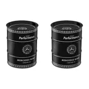 2PK Nostalgic-Art Money Box Coin Bank Oil Barrel 9.3x11.5cm Mercedes Benz Engine