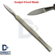Scalpel Fixed Blade Surgical Anatomical Dissection Podiatry Hobby Craft Knife CE