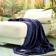 Jenny McLean Douce Navy Throw Rug