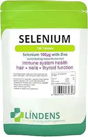 Lindens Selenium, Yeast & Zinc 100 Tablets - Immune Support