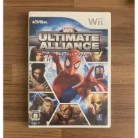 在飛比找蝦皮購物優惠-Wii 漫威英雄 終極聯盟 MARVEL 正版遊戲片 原版光