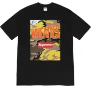 Supreme x Wheaties box logo tee size Large, supreme tee big box logo tee