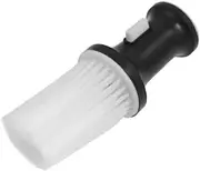 uxcell Plastic Barber Hair Salon Stylist Neck Cleaner Duster Refillable Powder Brush