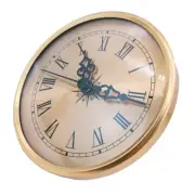 Silent Clock Office Living Room Wall Mechanism Round Shaped Modern