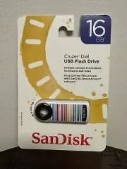 SanDisk Cruzer Dial USB Flash Drive 16GB