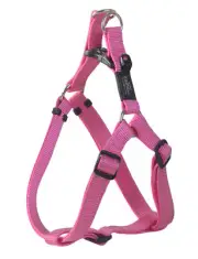 Rogz Classic Step-In Reflective Dog Harness Pink XL