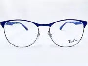 NEW Ray Ban RB6365 2889 Unisex Blue/Gunmetal Square Eyeglasses Frames 53/17~145