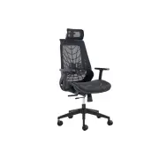 Elliot Office Computer Work Task Chair - Black Frame, Black - Black