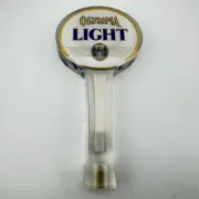 Vintage Olympia Light Beer Tap Handle 6" Lucite - NEW Old Stock NOS