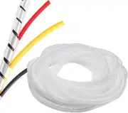 Spiral Cable Wrap - 45 Ft 5/16" Spiral Wire Wrap Cord Covers Bundle Sleeve Hose