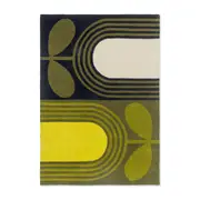 Orla Kiely Striped Tulip Rug Seagrass - 230 x 160cm