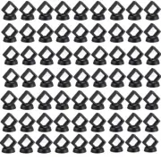 100Pack 3D Floating Display Box Stand Case Holder For Coins Jewelry Ring Earring