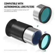 Eyepiece Lens for Plossl Threaded Fit for Standard 1.25inch Astronomy