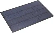 Portable Polysilicon Solar Panel 2.5W 18V Charging Board for Low Power Electrical Appliances 194x120mm