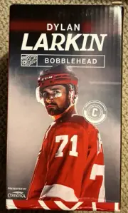 Detroit Red Wings Dylan Larkin Bobblehead 2024 12/1/24 *errors* NEW Rare