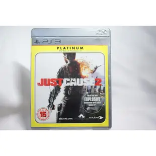 [耀西]二手 歐版 SONY PS3 正當防衛 Just Cause 2 含稅附發票