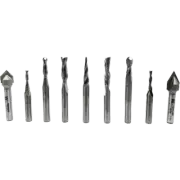 Whiteside 709 9 Pc. CNC General Purpose Router Bit Set