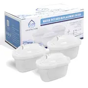 3x Replacement Water Filter Cartridge for Brita Maxtra / Mavea Water Jug Pitchers