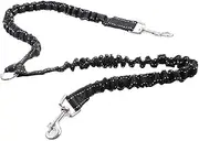 INOOMP Dog Toy Pet Supplies Double Dog Lead Extendable Pet Traction Strap Stretch Pulling Rope