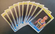1988 Fleer #57 Reggie Miller RC Rookie Clean Sharp 10 Count Lot Invest!!!