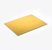 Set of 2 Gold Mirror Sheet, 1/12'' Mirrored Acrylic Lucite Plexiglass Sheet (Act