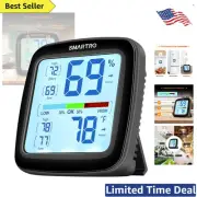 Digital Hygrometer Indoor Thermometer - Pro Accuracy Calibration - Large Back...
