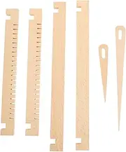 CIMAXIC Creative Weaving Wooden Weaving Storage Handmaking Kit Enhance Creativity Fine Motor Skills