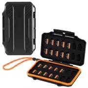 K&F Concept 36 Slots Memory Card Case Box for 12 x SD 24 x Micro SD (TF) Cards