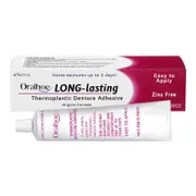 Super Grip Denture-Adhesive Cream, Waterproof Denture-Adhesive Cream, for Secure Hold 1pcs