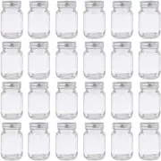 U Pack 2Oz Mason Jar with Silver Lid for Honey Jam Spice Pack of 24 Sets New