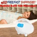 Digital Air Bubble Bath Tub Ozone Sterilization Body Spa Massage Mat + Air Hose