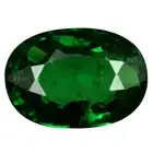 1.08 ct Tremendous Oval Cut (7 x 5 mm) Tanzania Green Tsavorite Garnet Gemstone