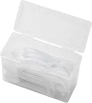 Portable Swab Holder - Transparent Case For Storing Hairpins, Cotton Pads And Makeup Accessories | Compact Storage For Hair Accessories, Small Swab Holder