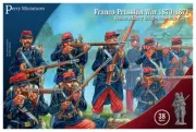 Perry Miniatures: Franco-Prussian War: French Infantry Firing Line - 38 Figures