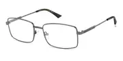 Polaroid PLD D470 KJ1 Men's Glasses Gunmetal Size 54 - Private Health Rebate - Blue Light Block Available