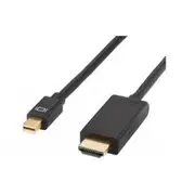 8Ware RC-MDPHDMI-2 1080p Mini DisplayPort to HDMI Cable - 2m Supports Audio - DisplayPort 1.2 - Up to 2560x1600 [RC-MDPHDMI-2]
