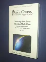 Teaching Co Great Courses TRANSCRIPT : MEANING FROM DATA STATISTICS MADE CLEAR