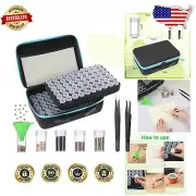 Versatile Seed Storage Box with 120 Compartments: Ideal for Gardeners & Crafters