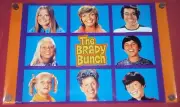 The Brady Bunch Family Television Poster 34x22 Robert Reed Florence Henderson