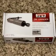 Jet 1/4" Pneumatic Straight Die Grinder JAT 401 Variable Speed 0.5 HP Aluminum