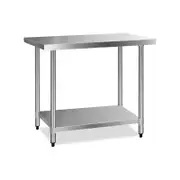 Cefito 1219x610mm Commercial Stainless Steel Kitchen Island Bench
