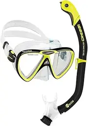 Cressi Adult Snorkeling Kit, Mask & Snorkel - Quality Equipment for Discovering The Underwater World | Ikarus & Orion: Designed in Italy