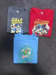 runDisney 2025 Goofy Challenge Shirts Men’s Medium New