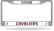 NBA Cavaliers Chrome Frame Sports Fan Automotive Accessories, Multicolor, One Size