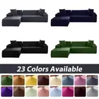 Sofa Covers Elastic Corner Couch Cover Slipcovers Chair Protector 1/2/3/4 Seater