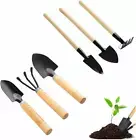 Gardening Tools Sets, Spade Shovel Rake, 6 Pieces Garden Tool Kit Mini Spade ...