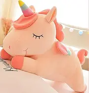 DAWNTREES Pink Unicorn Large Stuffed Animal Plush Toy,52cm Cute Soft Unicorn Plush Toy Pillow Doll,Kids Baby Birthday Party Home Décor Gift