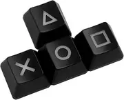 Keys Cap Up Down,Mechanical Keyboard Pbt Keycap Button Key WASD Dye Sub Tech R4 R3 R2 R1-Black